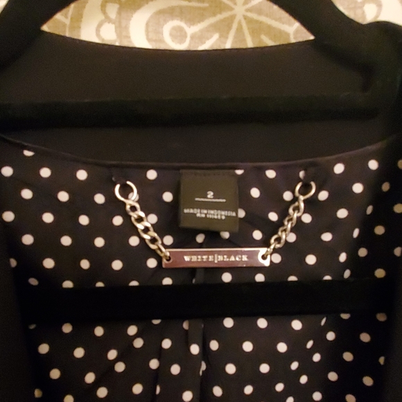 Black ruffle blazer - Picture 3 of 4